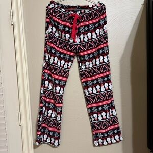 Christmas Festive Snowman/Candy Cane/Snowmen Pajama Pants